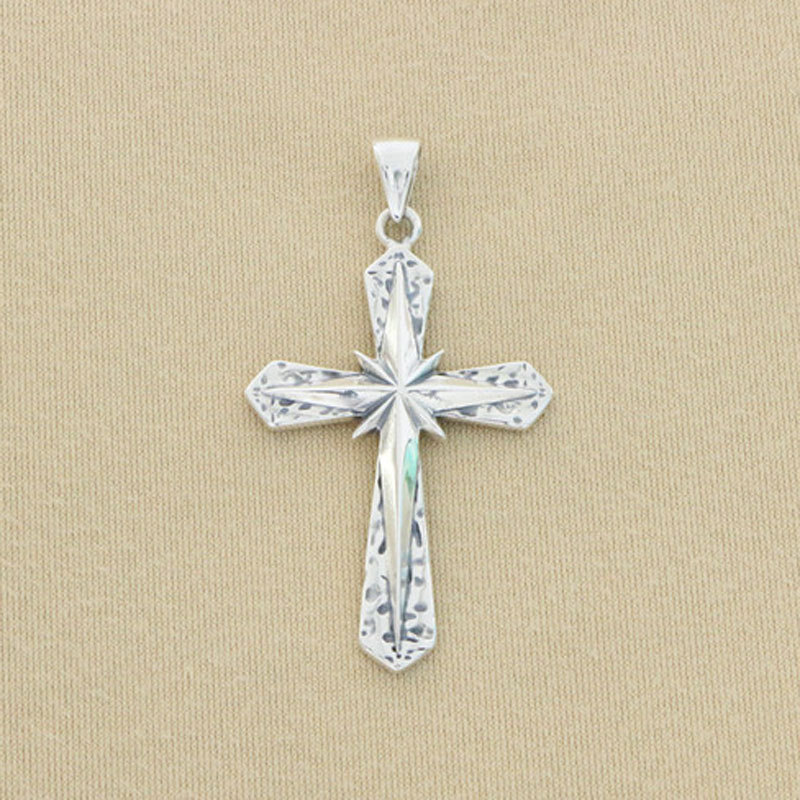 Cross Star Pendant 925 Sterling Silver Jewelry