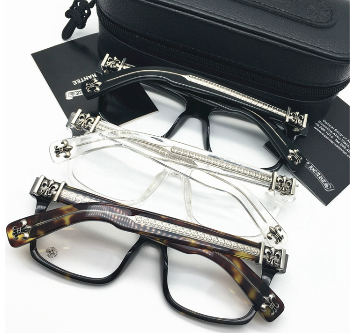 Vintage Fashion Designer Crosses Glasses Frames Eyewears 27-BOX LUNCH-A