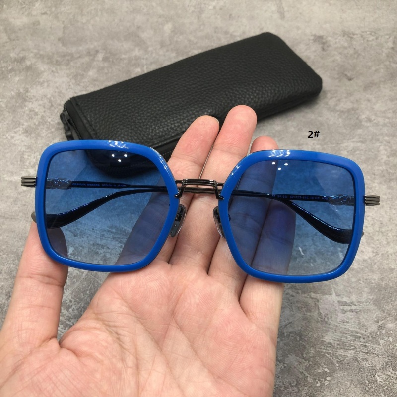 Vintage Fashion Designer Crosses Rimless Sunglasses Eyewears