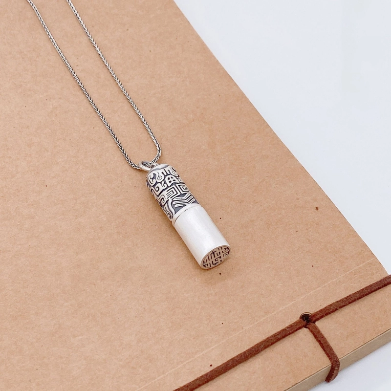 Silver Pendant Necklace  DDC012S