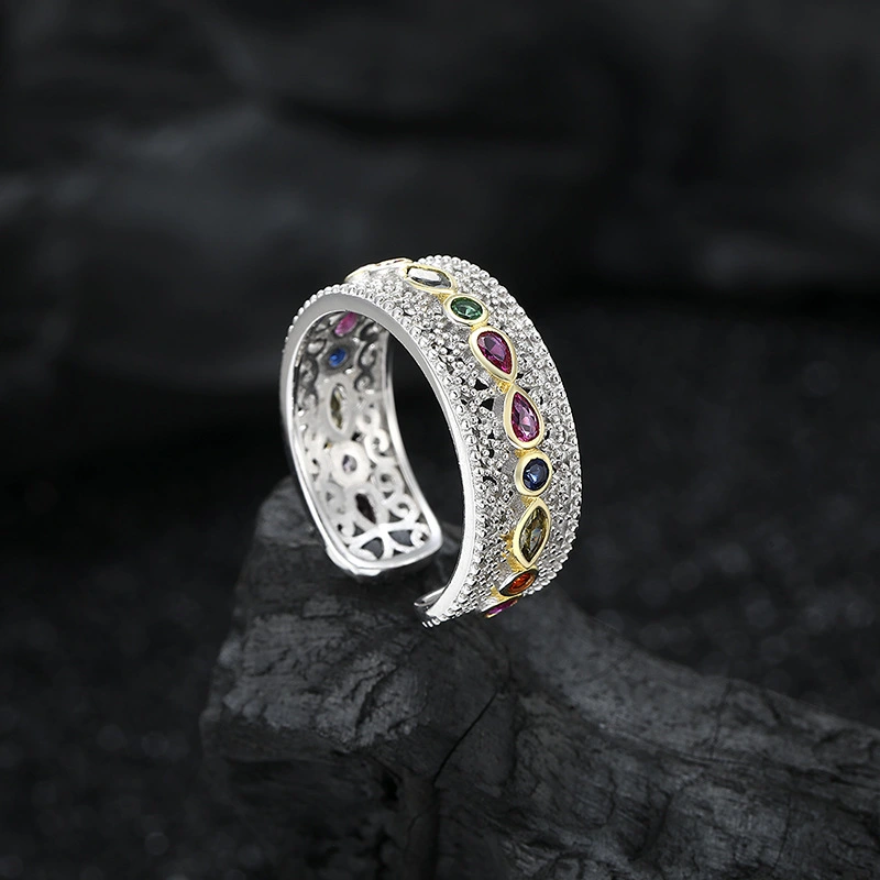 Silver Adjustable Rings KDP1836