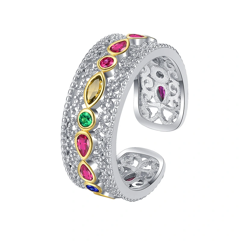 Silver Adjustable Rings KDP1836