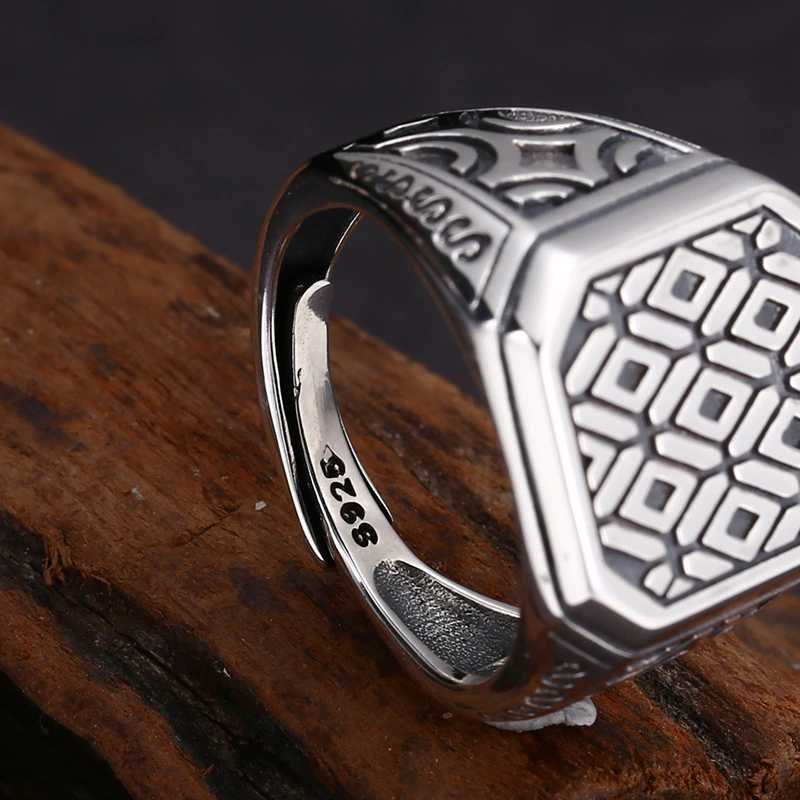 Silver Adjustable Rings