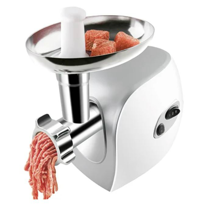 1200W Electric Meat Grinder with Sausage Kit & 3 Grinder Plates, selling White