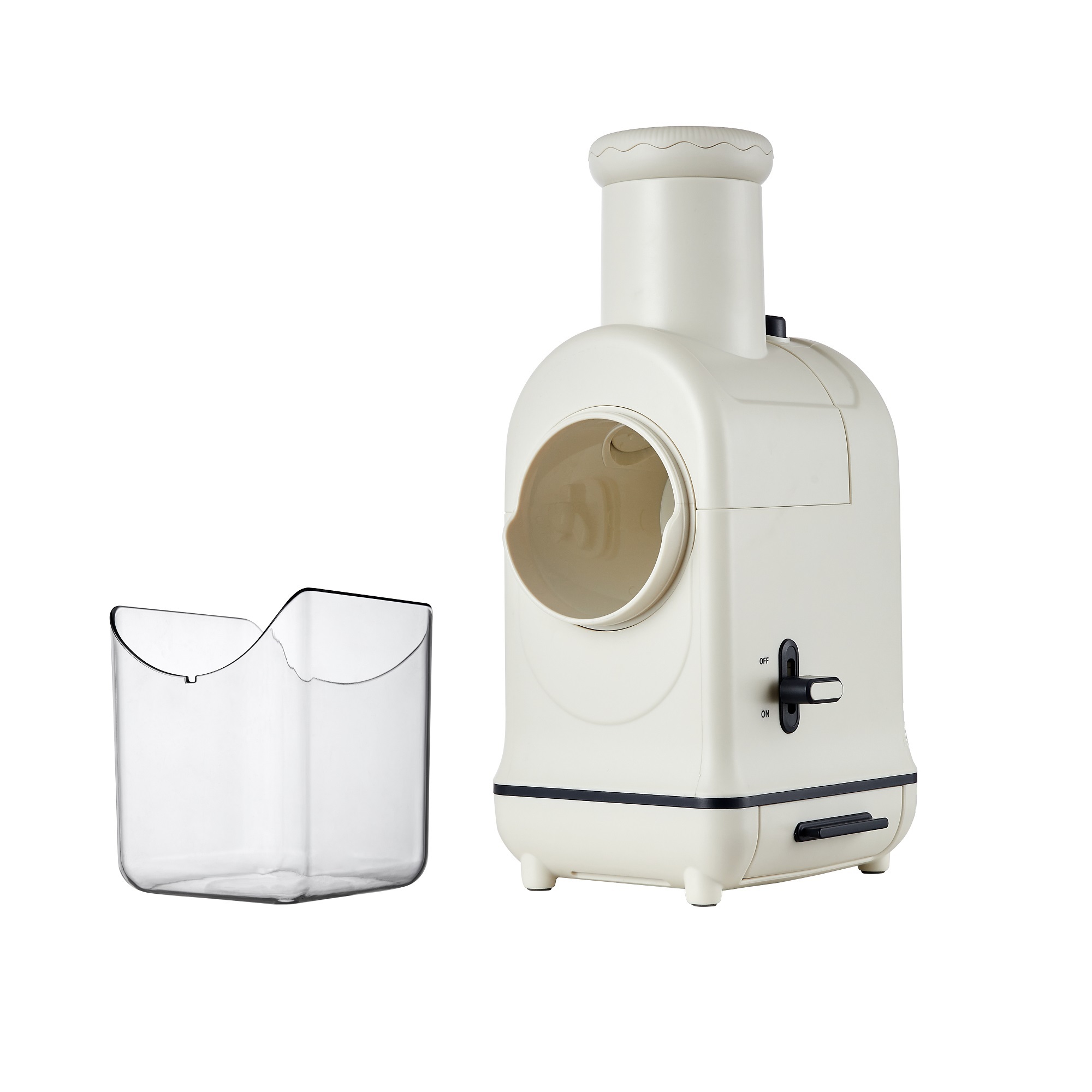 Electric Food Chopper, Vegetable Slicer Shredder, Electric Cheese Grater, Professional Salad Shooter