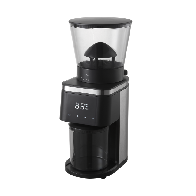 Adjustable Burr Mill with 30 Precise Grind Setting Conical Burr Coffee Grinder French Press Espresso Grinder