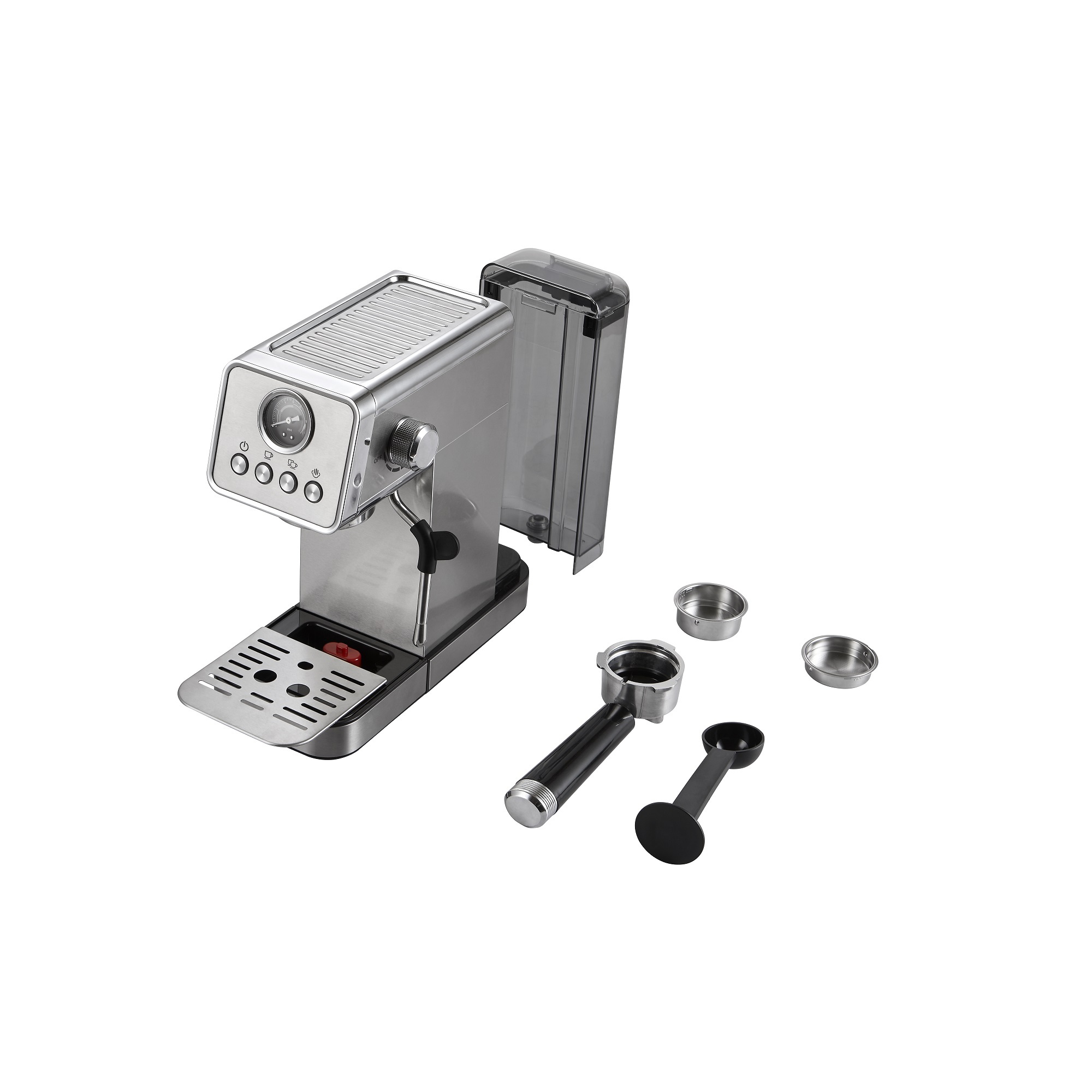 Professional Espresso Coffeee Maker Automatic Cappuccino Making Machine with Electric Milk Frother