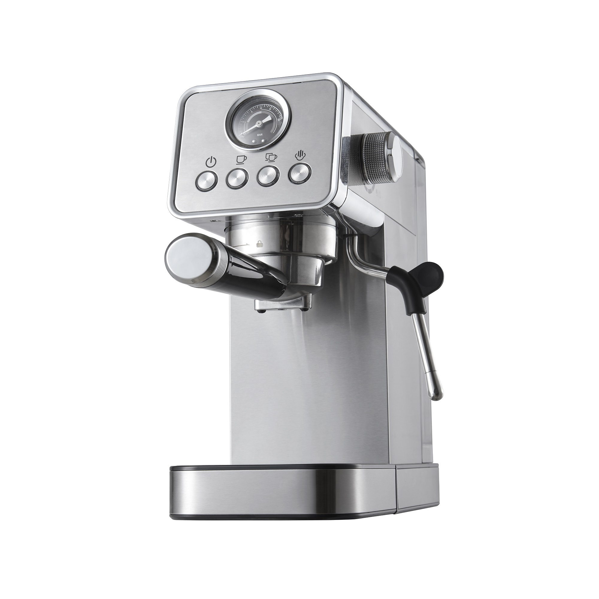 Professional Espresso Coffeee Maker Automatic Cappuccino Making Machine with Electric Milk Frother
