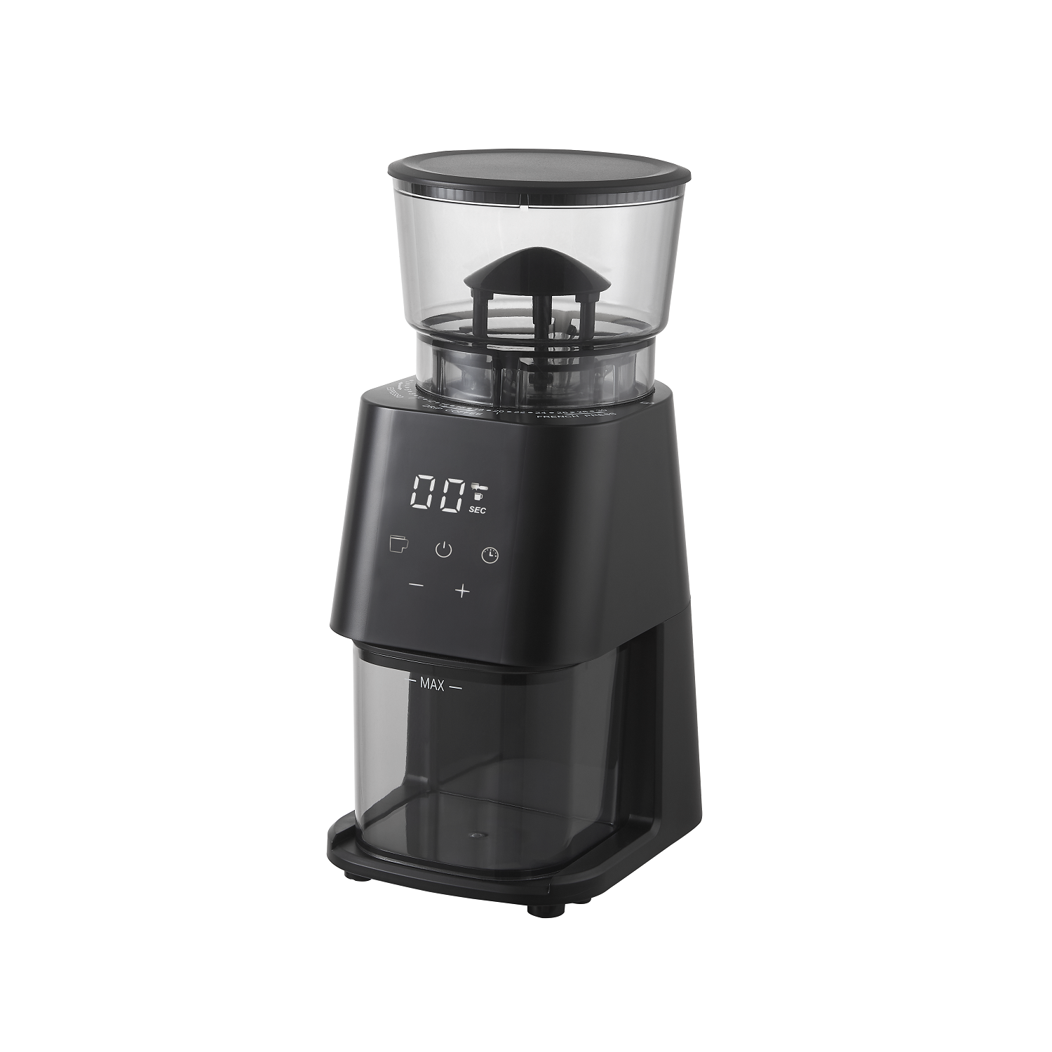 Adjustable Burr Mill with 30 Precise Grind Setting Conical Burr Coffee Grinder French Press Espresso Grinder