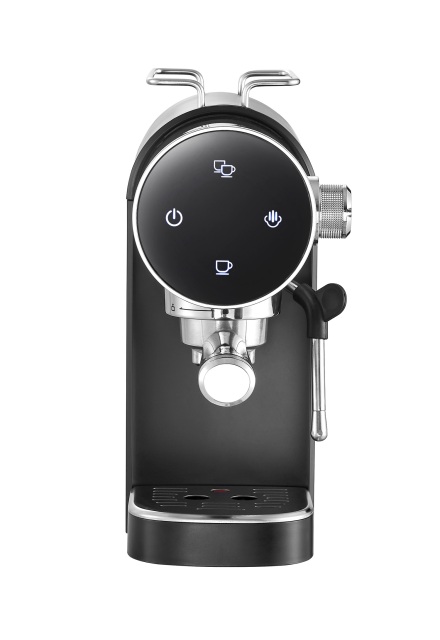Espresso Machine 20 Bar, Compact Espresso Maker with Steam Milk Frother, Coffee Machine with 34oz Removable Water Tank for Cappuccino, Latte, Black