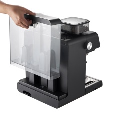 Semi-auto professional double boiler latte coffee machine innovative espresso maker with bean grinder