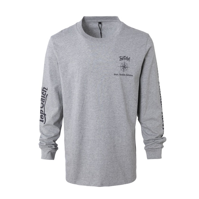 Customized print combed cotton men's long sleeve t-shirts