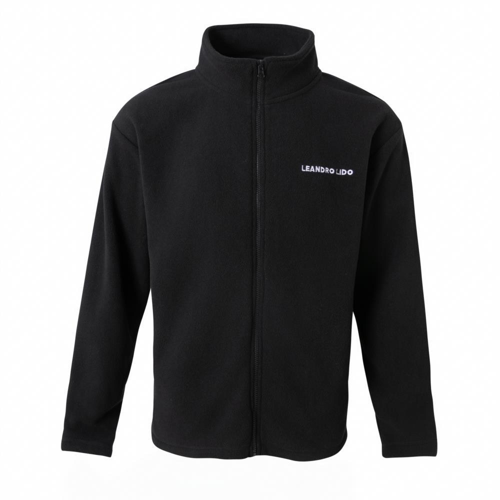 Customized  Winter  Long Sleeve Zipper Mens Polar Fleece Jackets