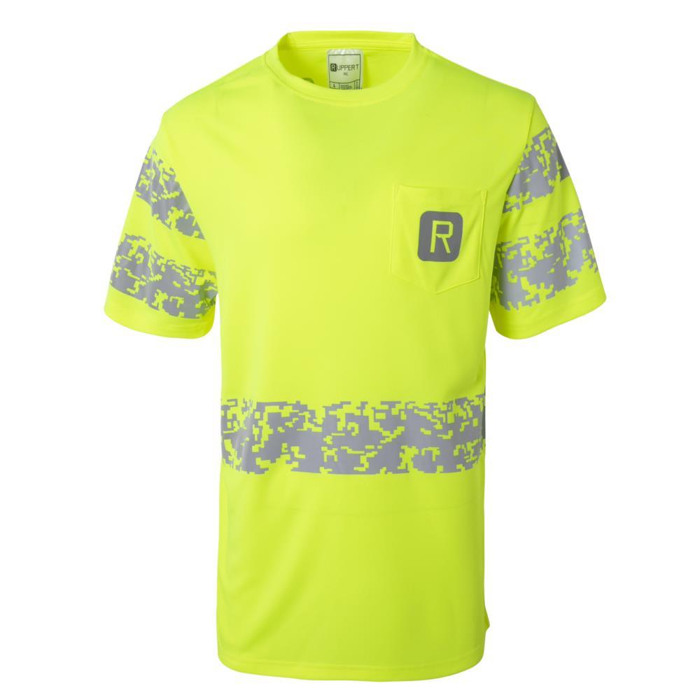 Customized mens Reflect light safety t-shirt