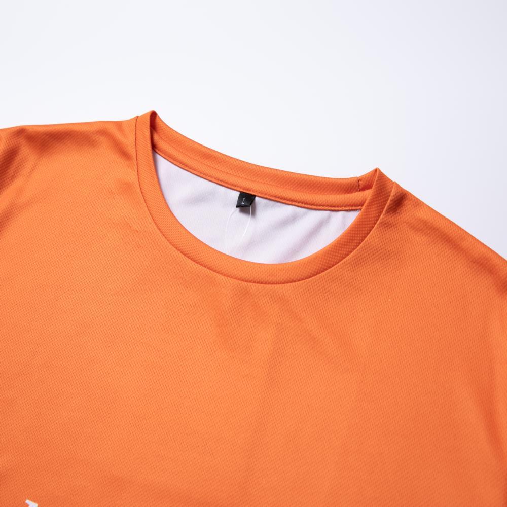 Customized mens Sublimation Running T Shirt