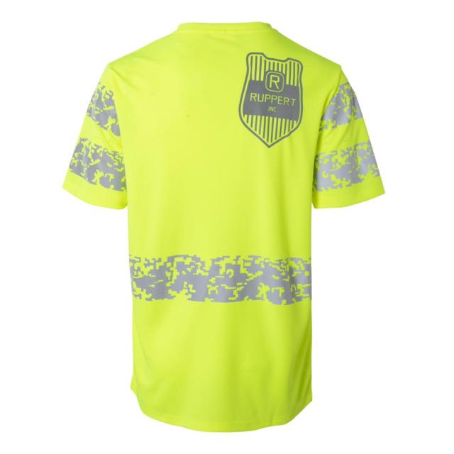 Customized mens Reflect light safety t-shirt