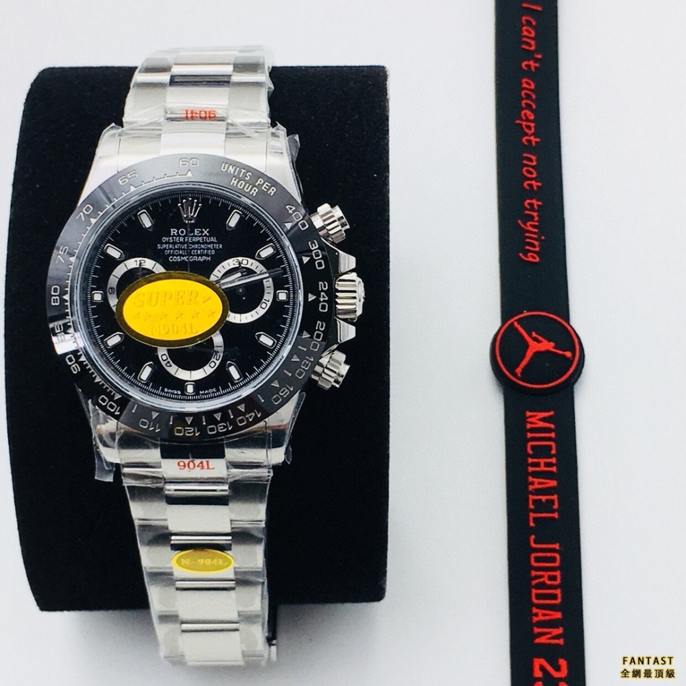 N廠2021新版Rolex 勞力士 Cosmograph Daytona 宇宙計型迪通拿 M116500LN-0002 黑陶迪  C廠 CLEAN廠