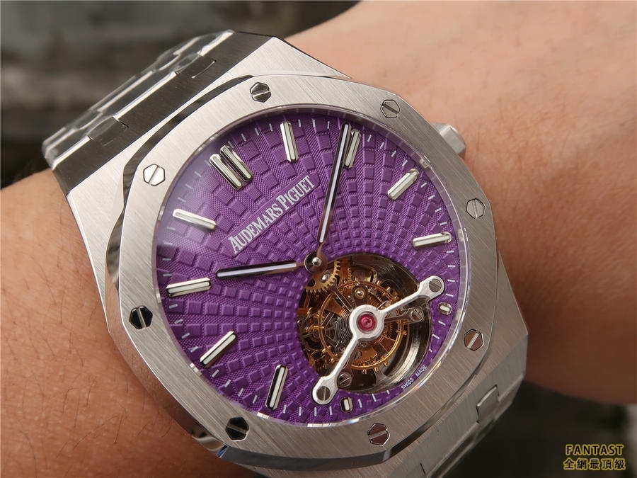 （市場唯壹版本）R8廠 愛彼 皇家橡樹系列26522ST.OO.1220ST.01 陀飛輪男表