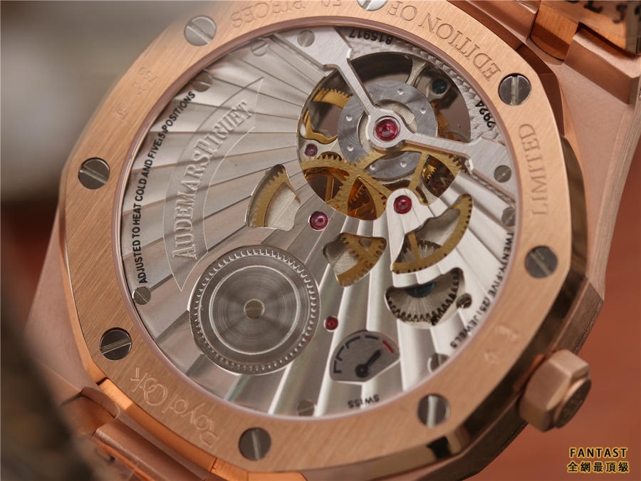 （市場唯壹版本）R8廠 愛彼 皇家橡樹系列26522OR.OO.1220OR.01 陀飛輪男表