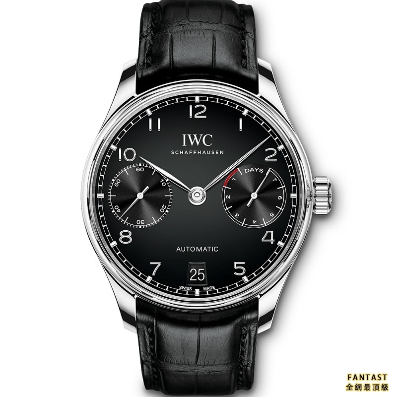 （市場最真版本）ZF IWC 萬國iw500703價格 萬國葡七黑面