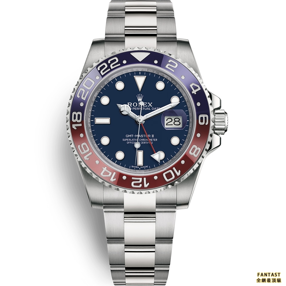 N廠手表勞力士V11 紅藍可樂圈 格林尼治116719BLRO GMT  C廠 CLEAN廠