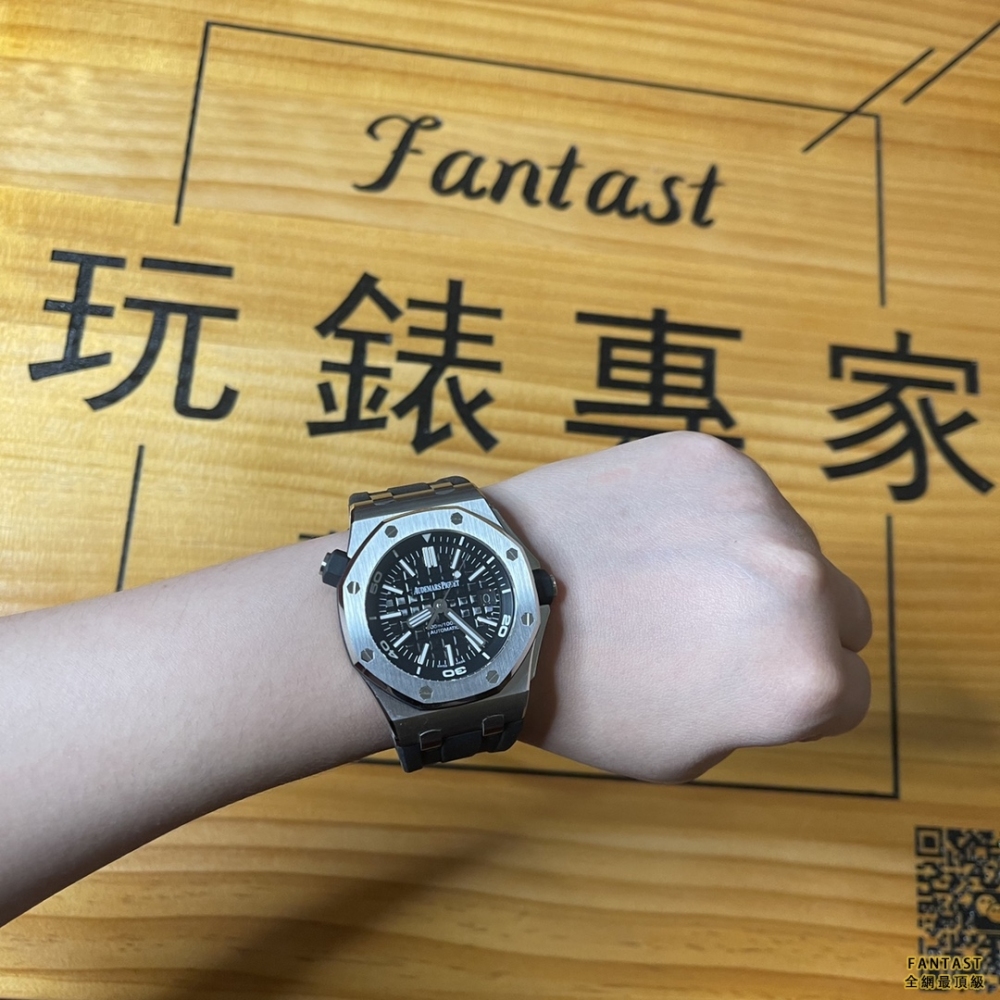 （市场最真版本）JF廠（V10）愛彼 皇家橡樹離岸型系列15703ST.OO.A002CA.01 機械男表