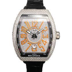 法蘭克穆勒 Franck Muller Vanguard Yachting V 45 CC DT AC BL Orange