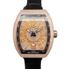 法蘭克穆勒 Franck Muller Vanguard Yachting V 45 CC DT AC BL Orange 玫瑰金