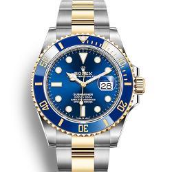 2020新款勞力士 Rolex 潛航者 Submariner 41MM 間金藍水鬼 M126613LB-0002  C廠 CLEAN廠