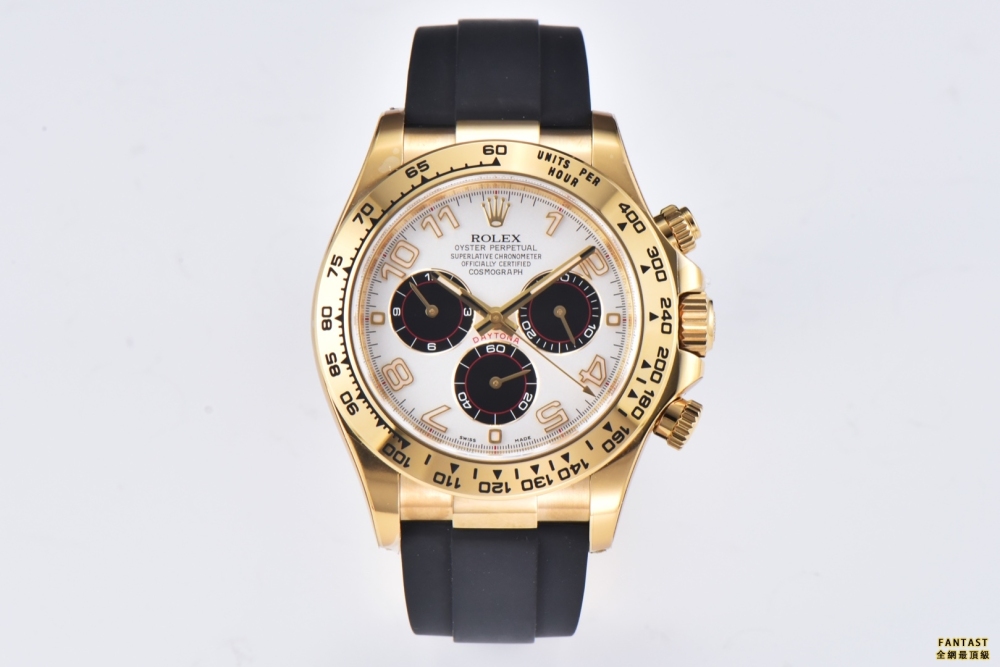 CLEAN廠/C廠勞力士116518  黃金熊貓膠帶迪通拿