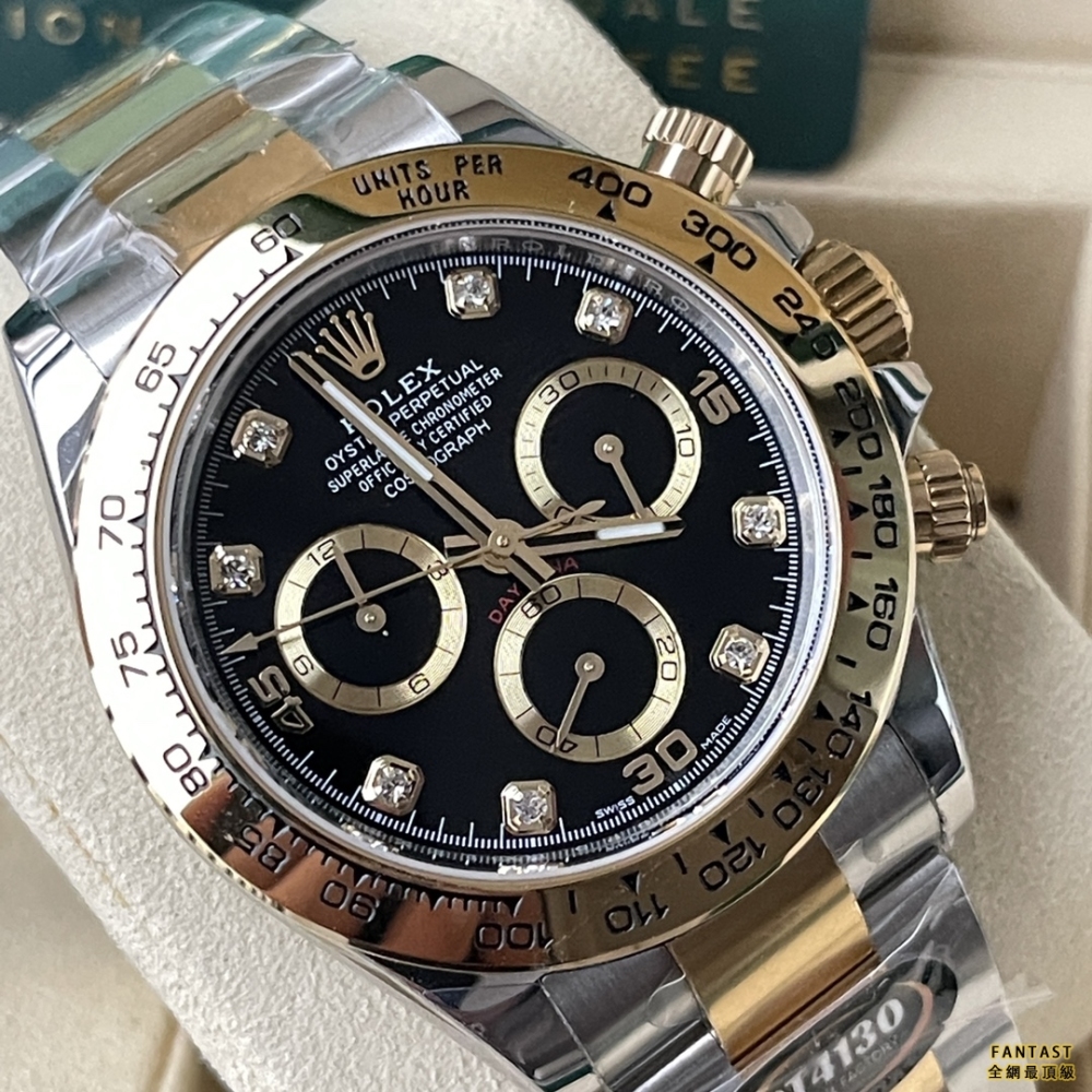 BT廠出品4130迪通拿型號116503間黃金款