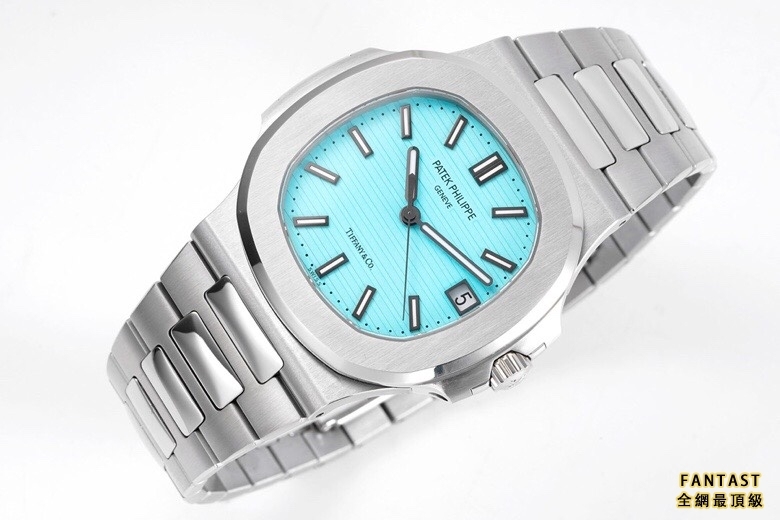 （市場最新最真版本）PPF重磅打造百达翡丽与Tiffany & Co.合作170周年联名纪念款鹦鹉螺5711