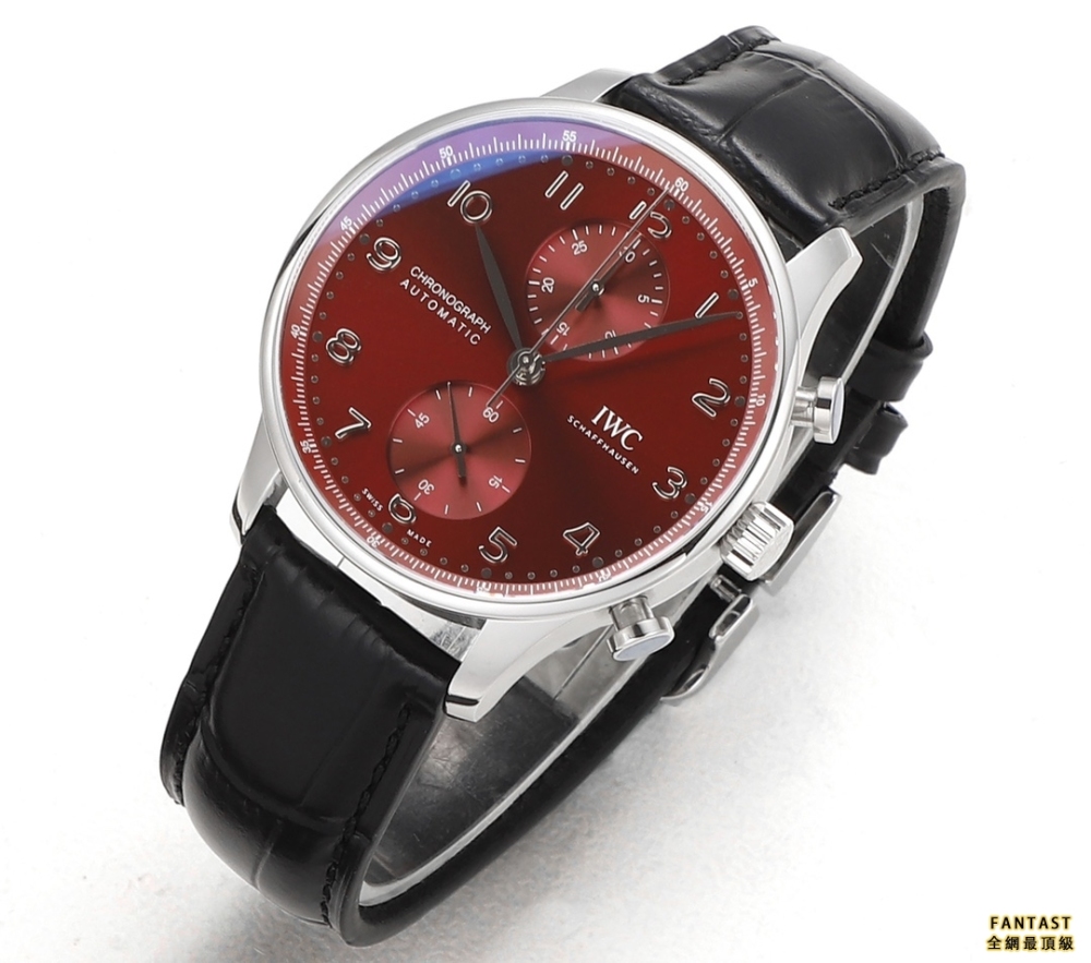 （市場最新最真版本）V6S新品，IWC萬國表為其經典全新葡萄牙系列計時腕表推出首款精鋼表鏈款式