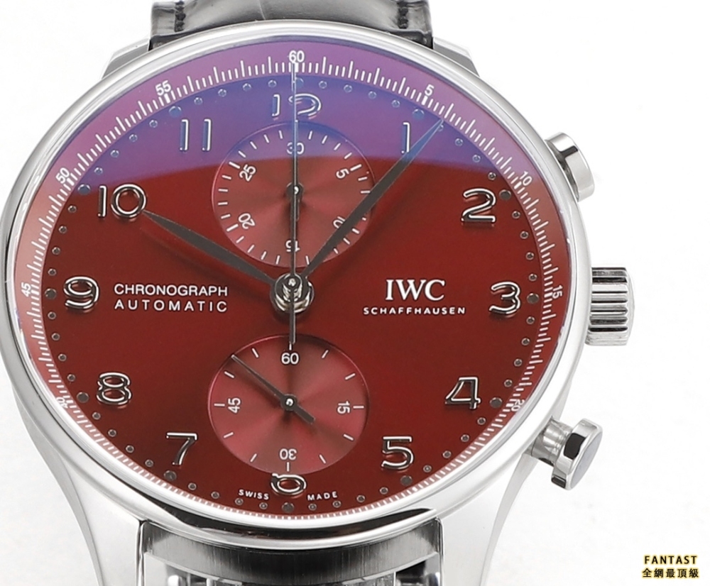 （市場最新最真版本）V6S新品，IWC萬國表為其經典全新葡萄牙系列計時腕表推出首款精鋼表鏈款式