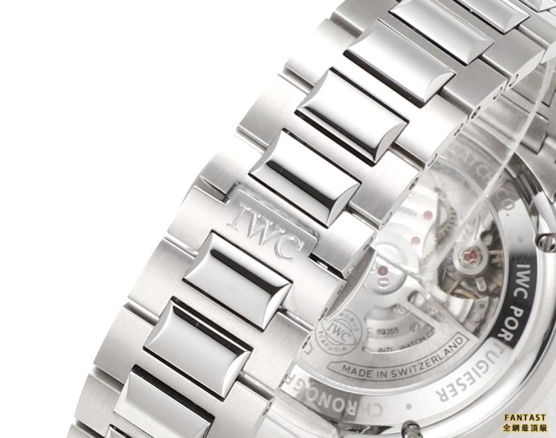 （市場最新最真版本）V6S新品，IWC萬國表為其經典全新葡萄牙系列計時腕表推出首款精鋼表鏈款式