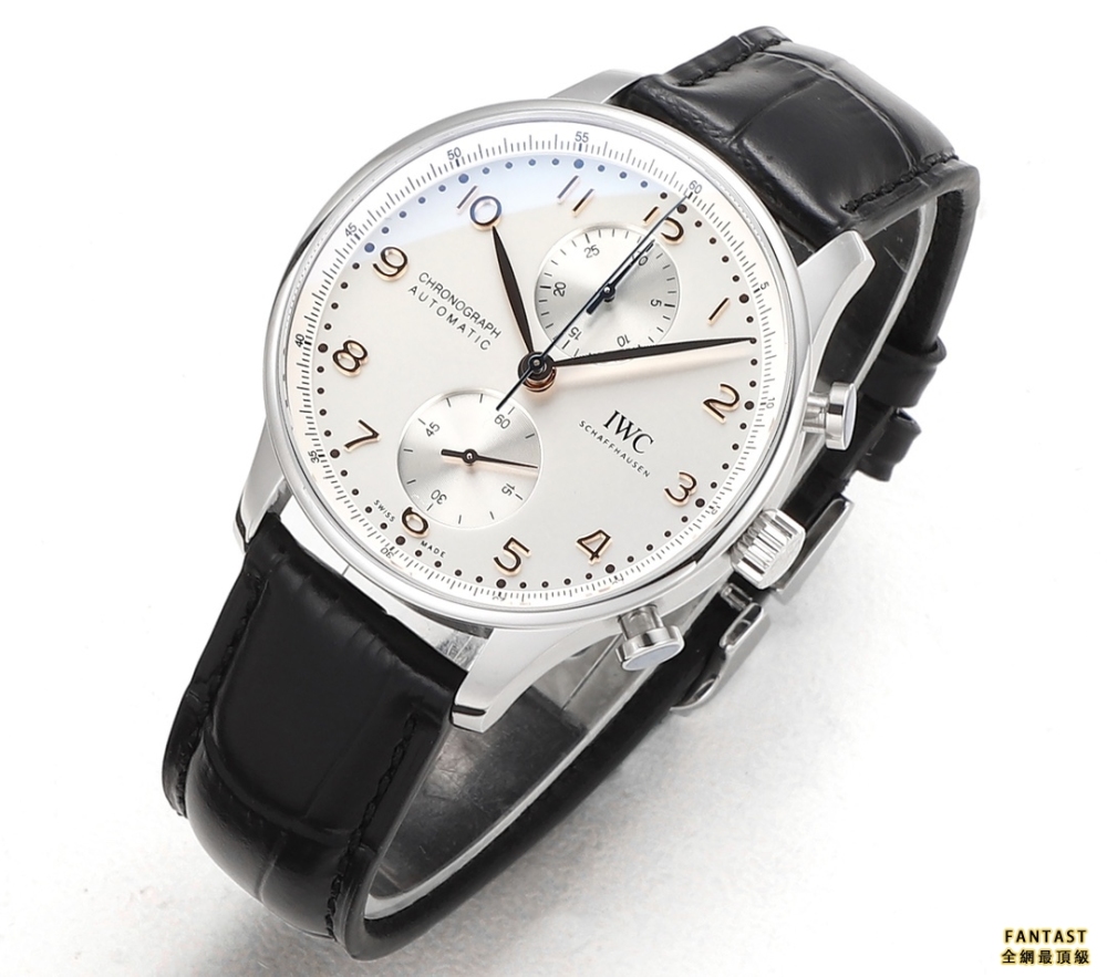 （市場最新最真版本）V6S新品，IWC萬國表為其經典全新葡萄牙系列計時腕表推出首款精鋼表鏈款式。