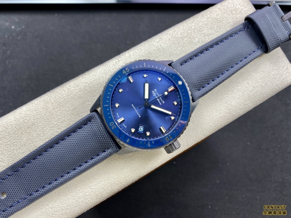 （市場最新最真版本）GF 寶珀藍面五十尋43.6mm男表