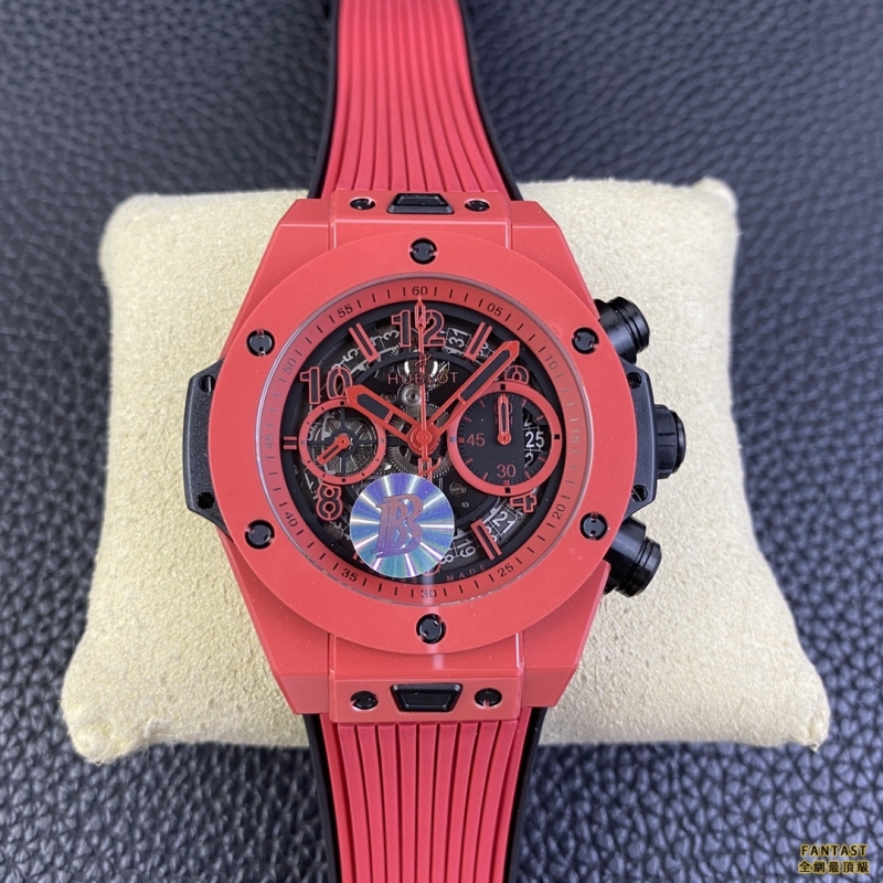 （市場最新最真版本）BBF全新突破 彩色陶瓷問世  HUBLOT 宇舶表BIG BANG Unico