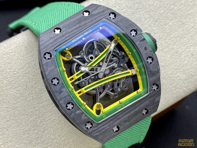 （市場最新最真版本）RICHARD MILLE 理查德米爾--全碳纖維「RM61-01終極跑道」