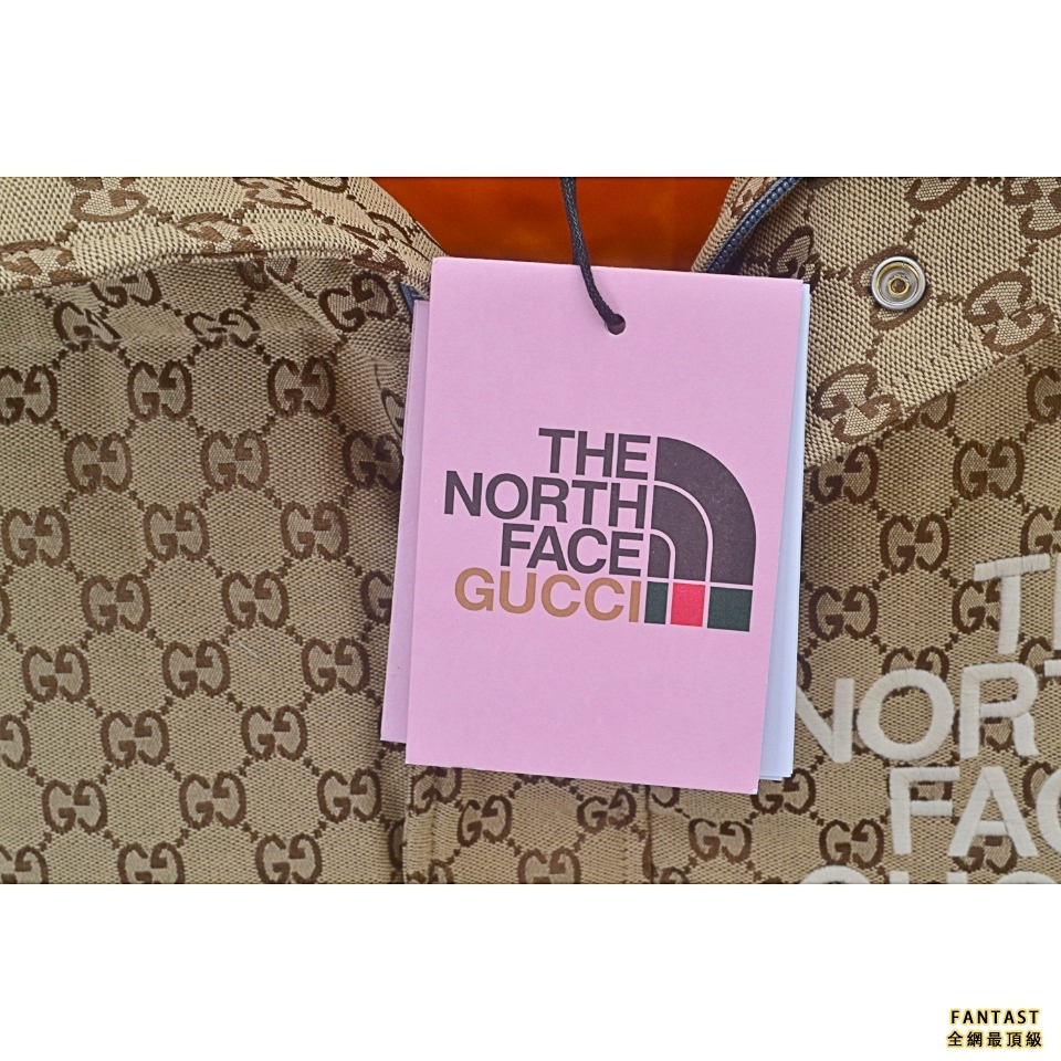 Gucci X The North Face 北面聯名古馳老花logo羽絨服