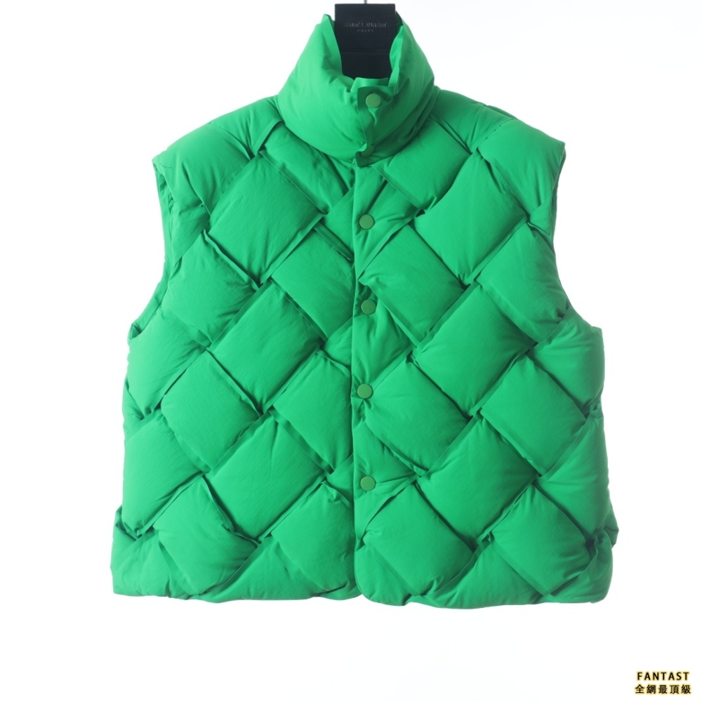 Bottega Veneta BV 21FW 編織羽絨馬甲