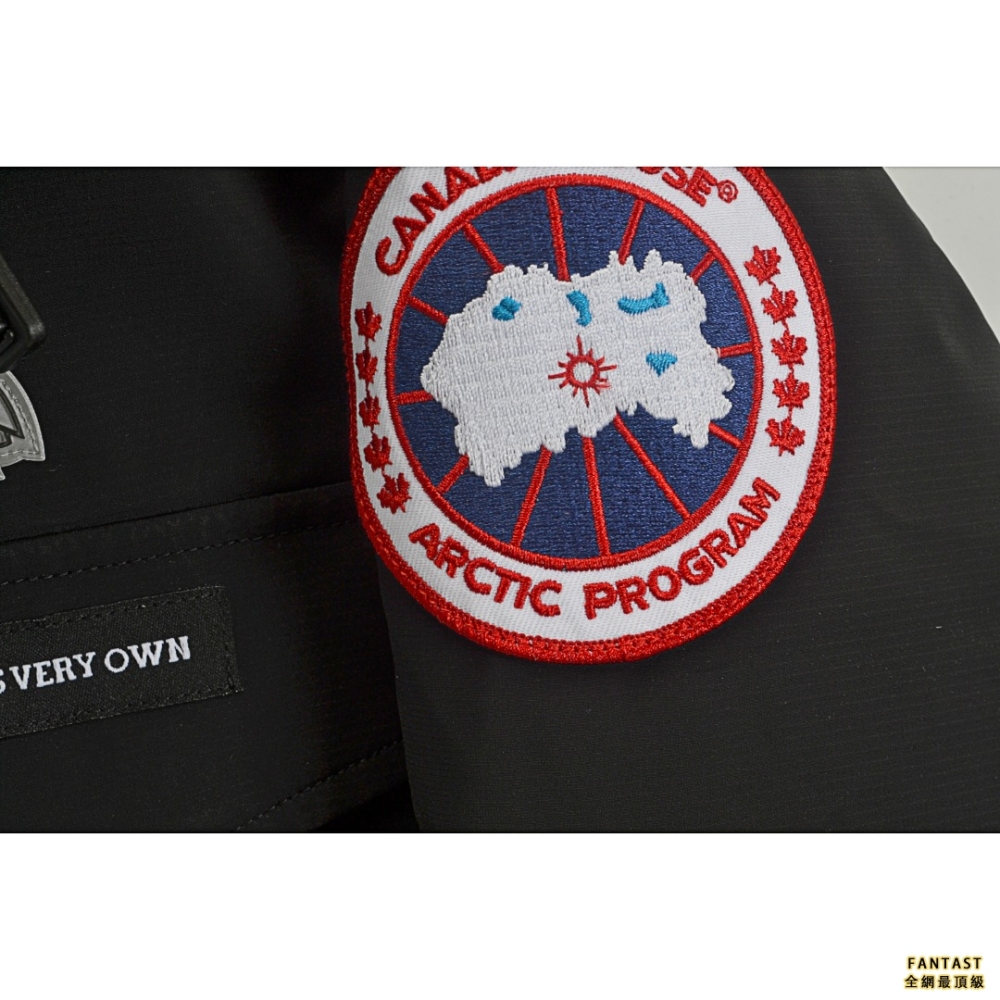 CANADA GOOSExOVO聯名款/加拿大鵝貓頭鷹聯名限量款派克大衣