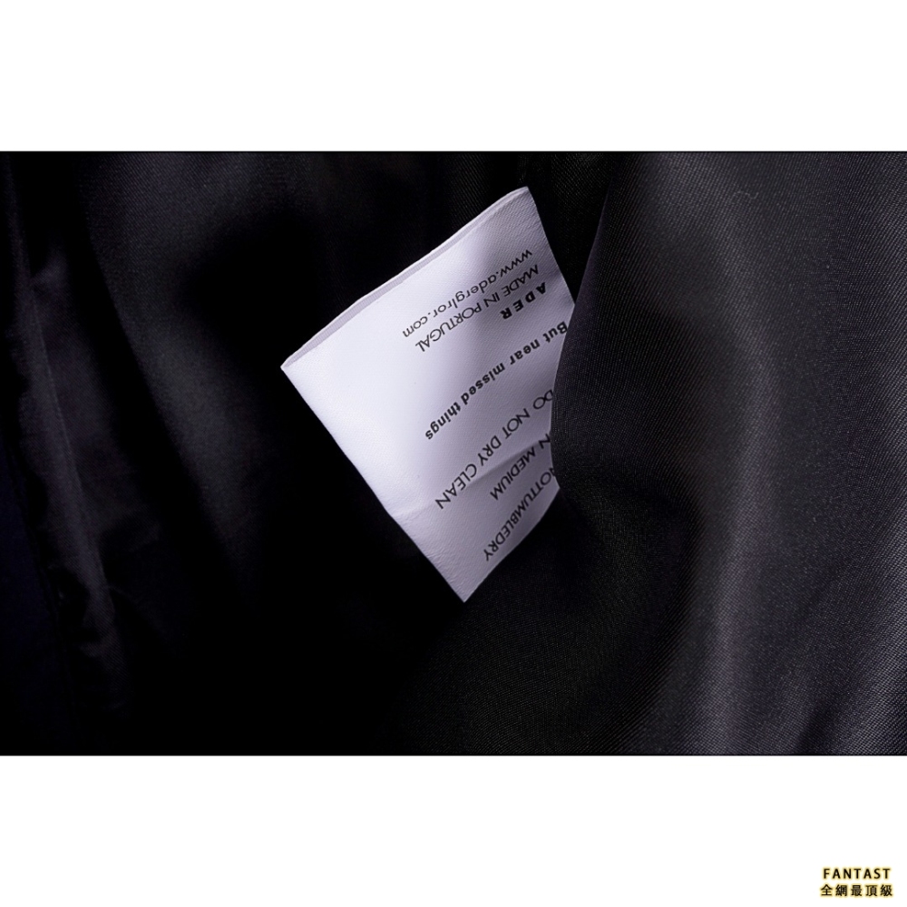 ADER 22Fw撞色不對稱羽絨服 