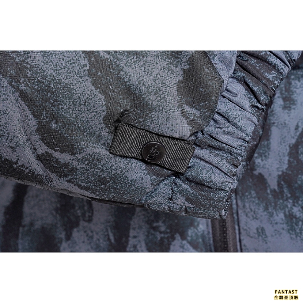 The North Face 1996 NUPTSE TNF 北面限量黑綠斑馬羽絨服