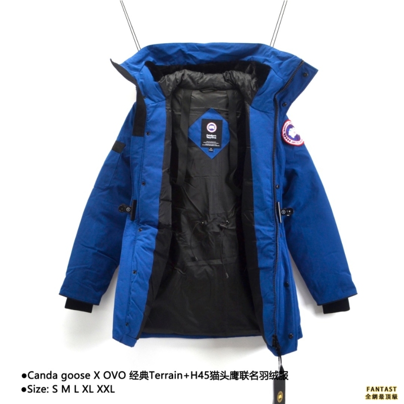 Canda goose X OVO 經典Terrain+H45貓頭鷹聯名羽絨服