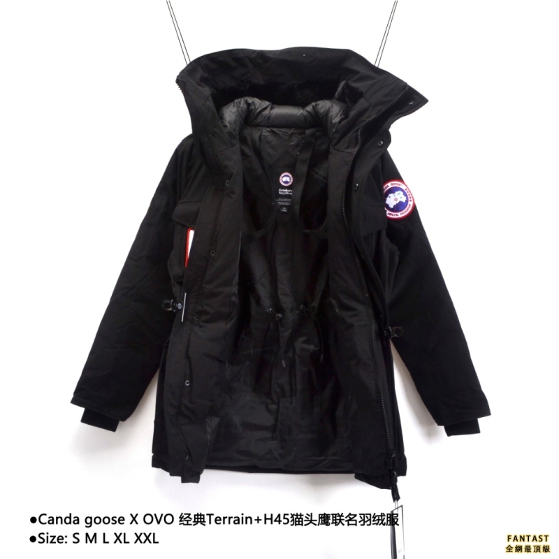 Canda goose X OVO 經典Terrain+H45貓頭鷹聯名羽絨服