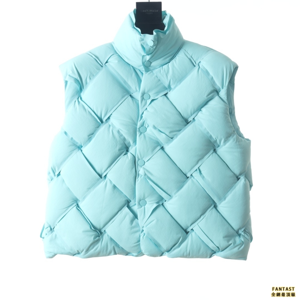 Bottega Veneta BV 21FW 編織羽絨馬甲