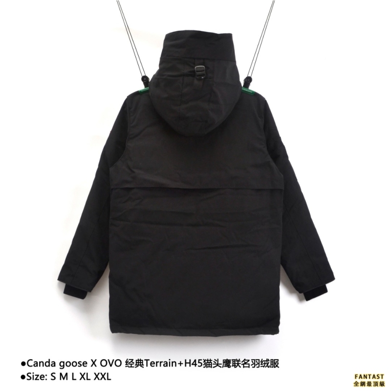 Canda goose X OVO 經典Terrain+H45貓頭鷹聯名羽絨服