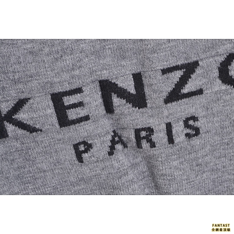 KENZO 22FW 小紅花圓領毛衣