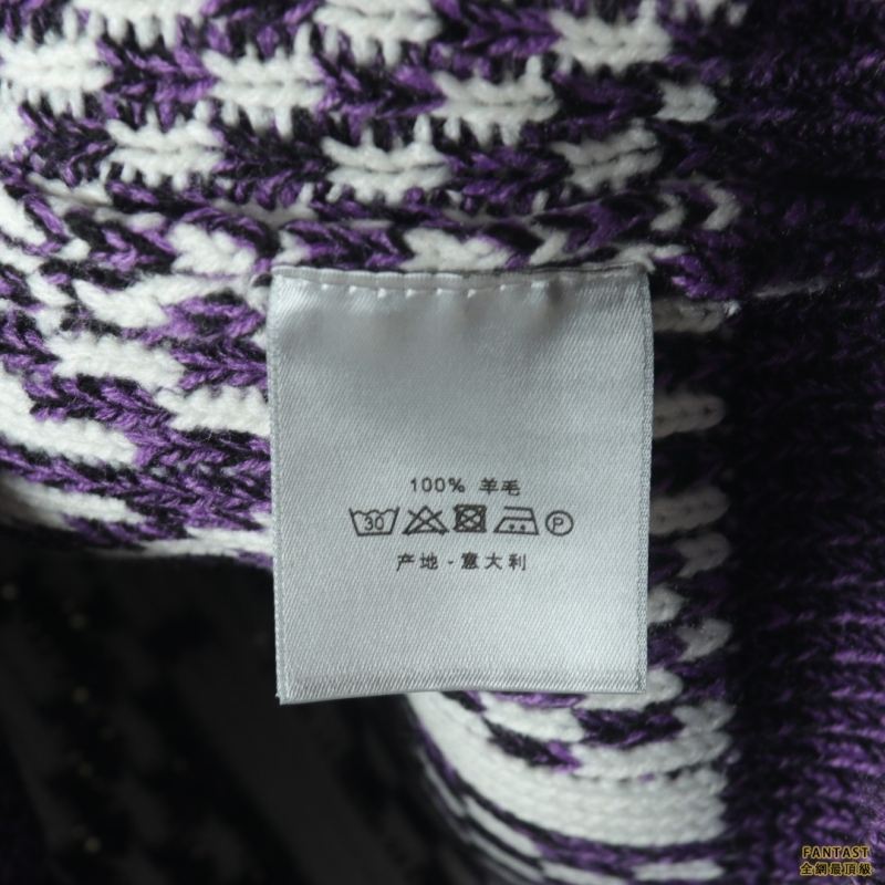 Dior/迪奧 22秋冬新款 提花針織圓領毛衣